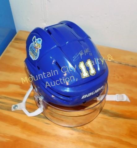 Roanoke Rail Yard Dawgs Helmet Auction