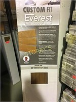 Everest 2" Privacy Blind - Oak - 66 x 72