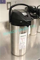 1X, BUNN LG S/S AIRPOT COFFEE/TEA DISPENSER