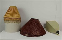 Lot of lampshades