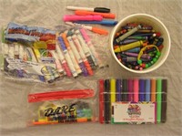 Markers & Crayons Box Lot