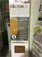 Everest 2" Privacy Blind - Oak - 66 x 48
