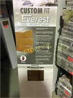 Everest 2" Privacy Blind - Oak - 60 x 72