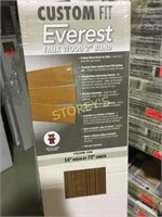 Everest 2" Privacy Blind - Oak - 54 x 72