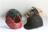 Vintage Helmets and Pad