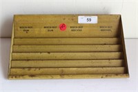 Vintage Metal Beech Nut Gum Display Rack