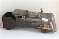 Vintage Pressed Steel Riding Locomotive