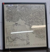 Print Map of Cheshire England