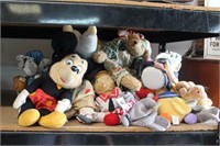 Selection of Stuffed Dolls and Animals