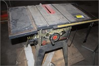 9" Sears Craftsman Table Saw w/roller stand