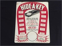 Misc - Hide-A-Key Sign