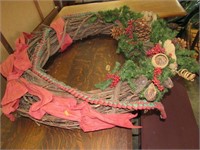 36" Decorated Grapevine Wreath
