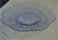 Rare Blue Hughes Cornflower Radiance Plate