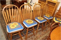 Oak Bar Chairs