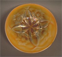 6 ½” Dugan Four Flowers Flat Plate – P. Opal.