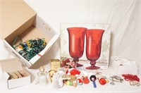 EXCELLENT LOT OF CHRISTMAS ITEMS & DECORATIONS