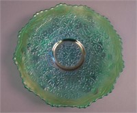 9 ¼” Fenton Leaf Chain Flat Plate – Green
