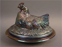 Sowerby Hen on the Nest Covered Butter Dish –
