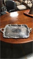 Barker Ellis silver plated tray