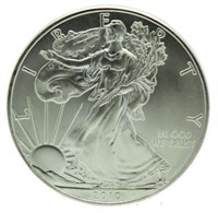 2010 BU American Eagle Silver Dollar