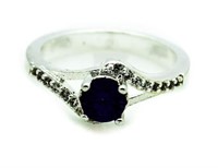 Stunning 1.00 ct Amethyst Solitaire Ring