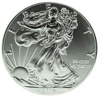 2016 BU American Eagle Silver Dollar