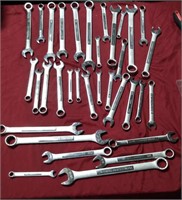 Set of 33 Craftsmen wrenches