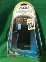 ACCELL - DISPLAYPORT TO DVI DUAL LINK ADAPTER