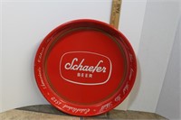 Schaefer Beer Advertisement Tray