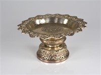 CHINESE EXPORT SILVER COMPOTE