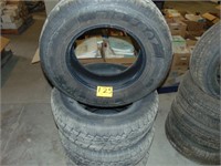 4 Big O AT Bigfoot 265/70R/17m/s Used Tires