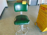 Roller Swivel Stool Chair
