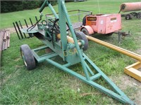 Fabricated Towable Hydraulic Log Splitter