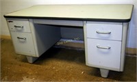 Old Metal Desk