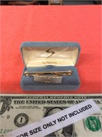GOLD PLATED TIE CLIP BY SPENCER  HICOCK USA