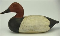 Lot #164 Carved Canvasback drake by Edison Gray
