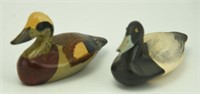 Lot #157 Miniature carved Widgeon drake and