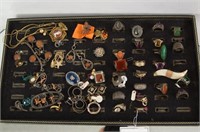 Collection of 50+ pcs. of Vintage Jewelry