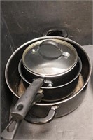 Food Network Anodized Pans and Lids