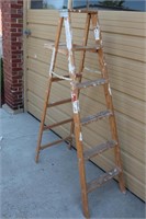 6 Foot Werner Wood Ladder