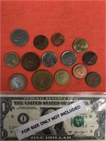 LOT OF FORIEGN COINS