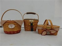 3 Homestead/Tour baskets