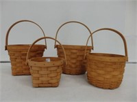 2 Measuring baskets & 2 Fruit baskets