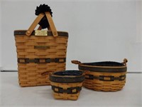 3 Collectors Club baskets