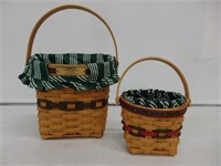 2 Christmas baskets