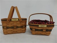 2 Christmas Collection baskets