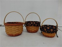 3 Pumpkin baskets