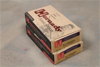 (2) Boxes Hornady 6.5 Grendel 123GR A-Max Ammuniti