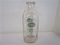 Coble Milk Bottle