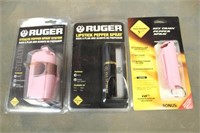 (2) Ruger & (1) Tornado Pepper Spray